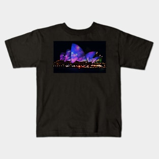 Lavender Blue Opera House Kids T-Shirt